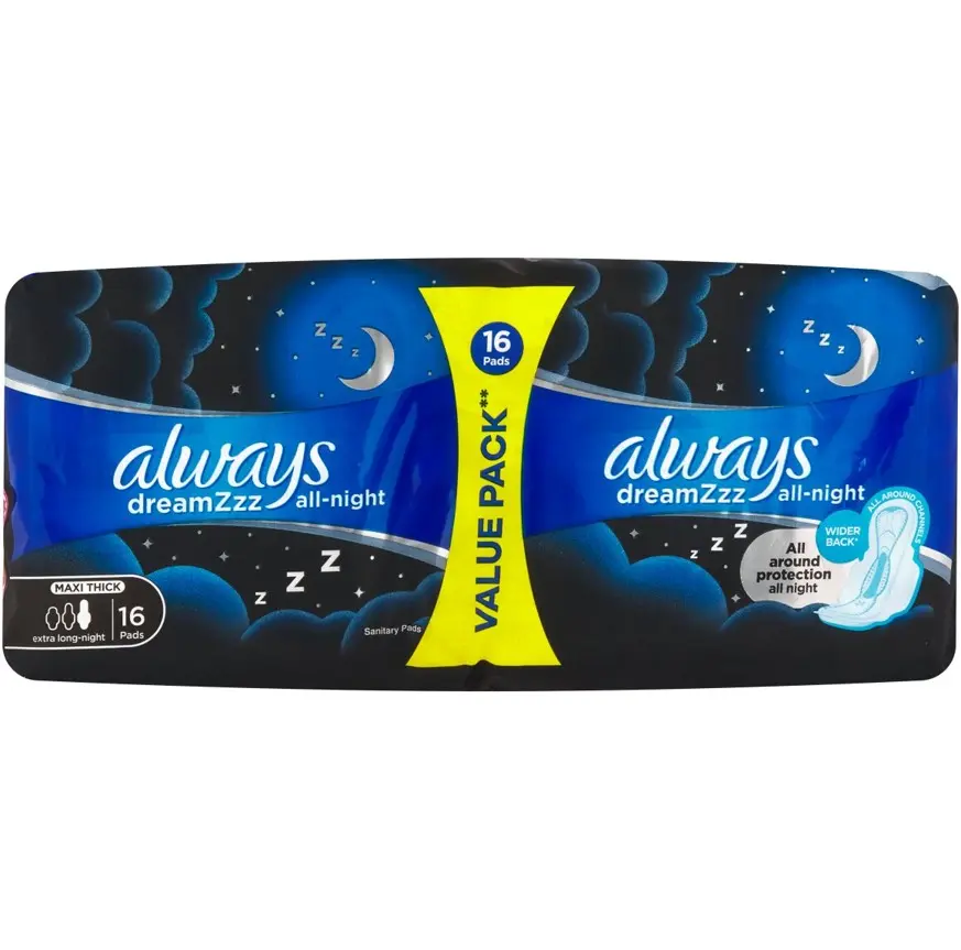 Always Dream All Night Maxi Thick Extra Long Sanitary Pads 16'S - view 1