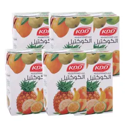 عصير كوكتيل كي دي دي 6×250 مل