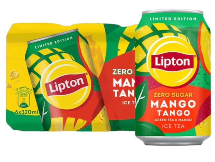 Lipton Ice Tea Mango Tango Zero Sugar 320MlX6