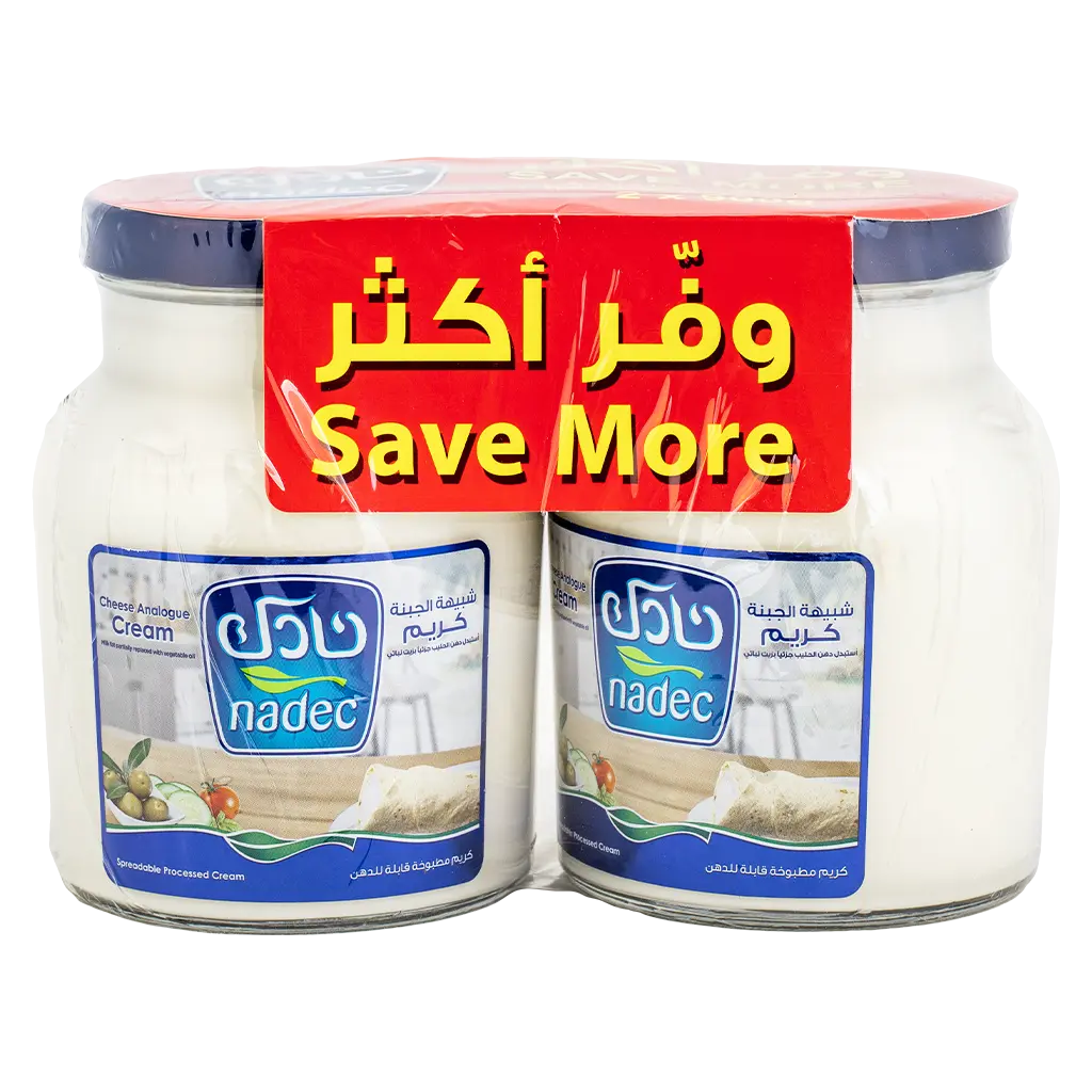 Nadec Analogue Spreadableable Cream Cheese 2 pcs 900 gm - view 2