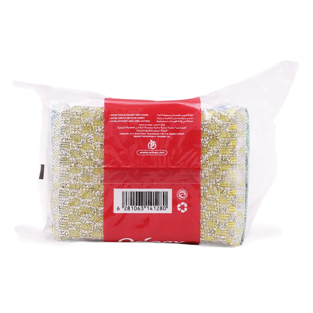 Orinex Sponge Scourer 4P - view 2
