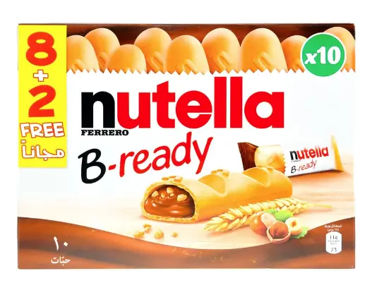 Nutella B-Ready 220 Gm 8+2 - view 1