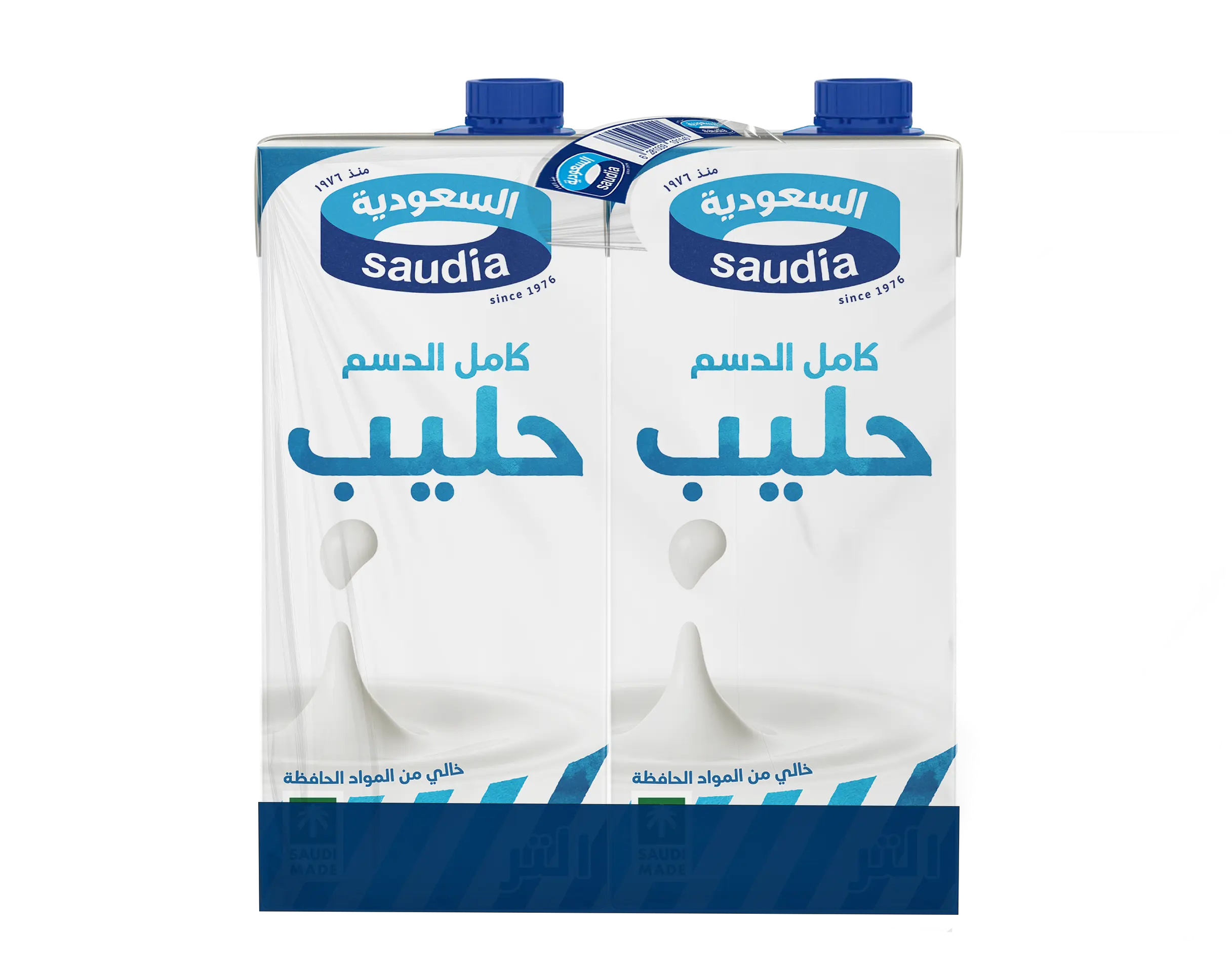 Saudia Milk Full Fat 4 pcs 1 l - view 1