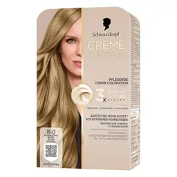 Schwarzkopf Creme Supreme Full Kit 8-0 Natural Blonde