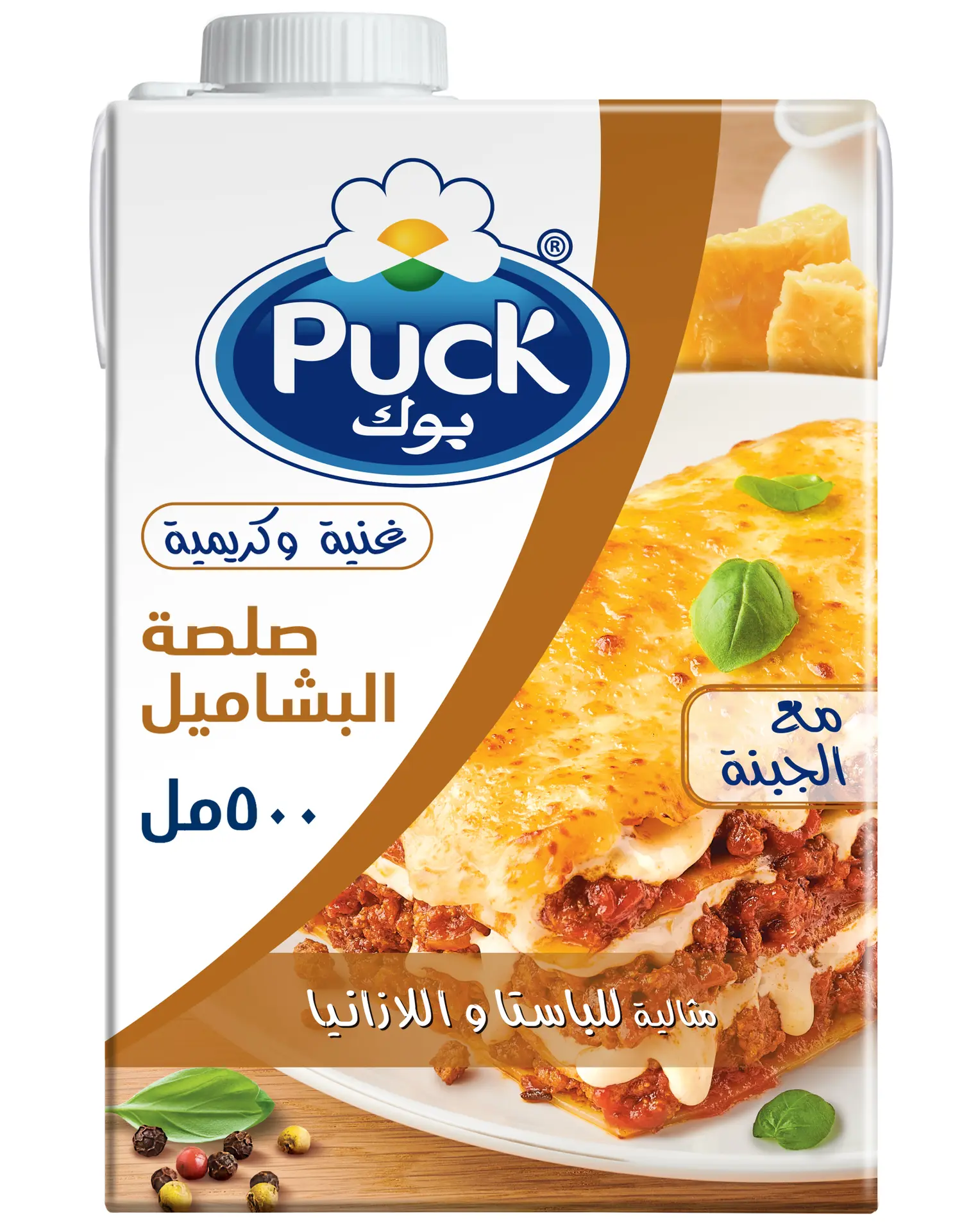 Puck Bechamel Sauce With Cheese 500 ml - view 1
