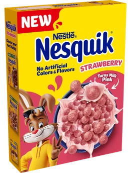 Nesquik Strawberry Cereal 330 Gm