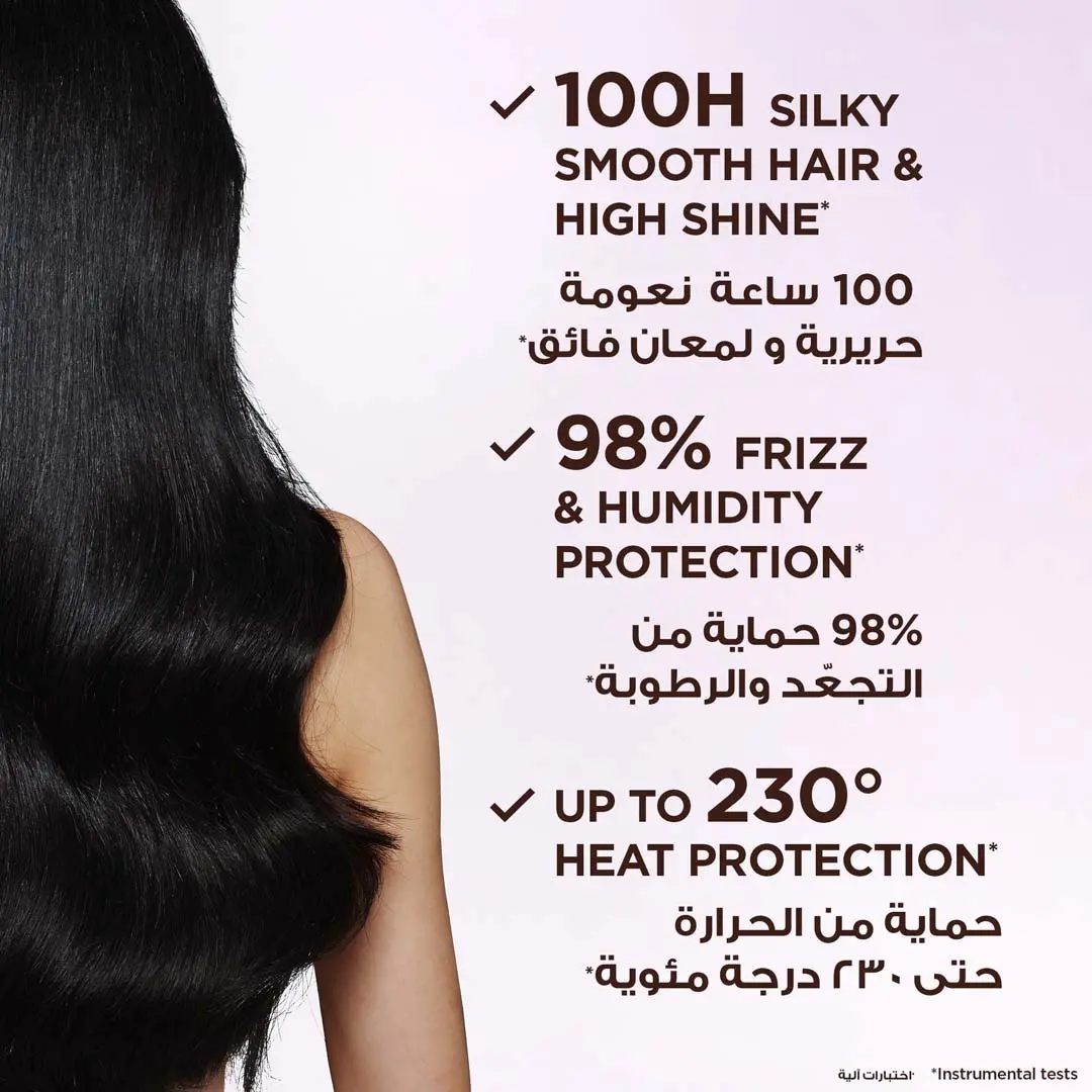 Garnier Ultra Doux Rice Water Silk Drops Smoothing Serum for Long Dull hair 120ml - view 2