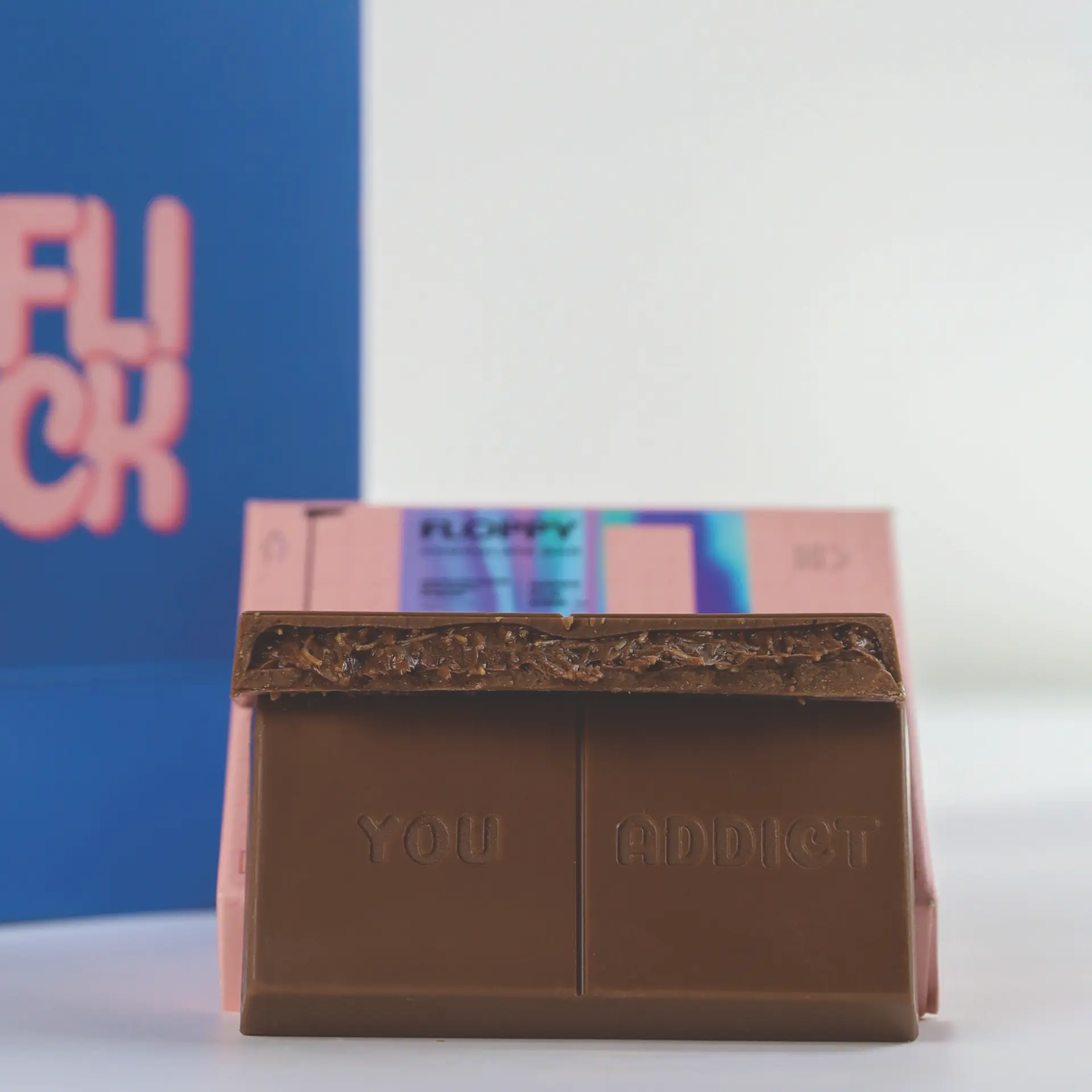 Floppy Milk Chocolate with Kunafa Hazelnut 57 gm - view 4