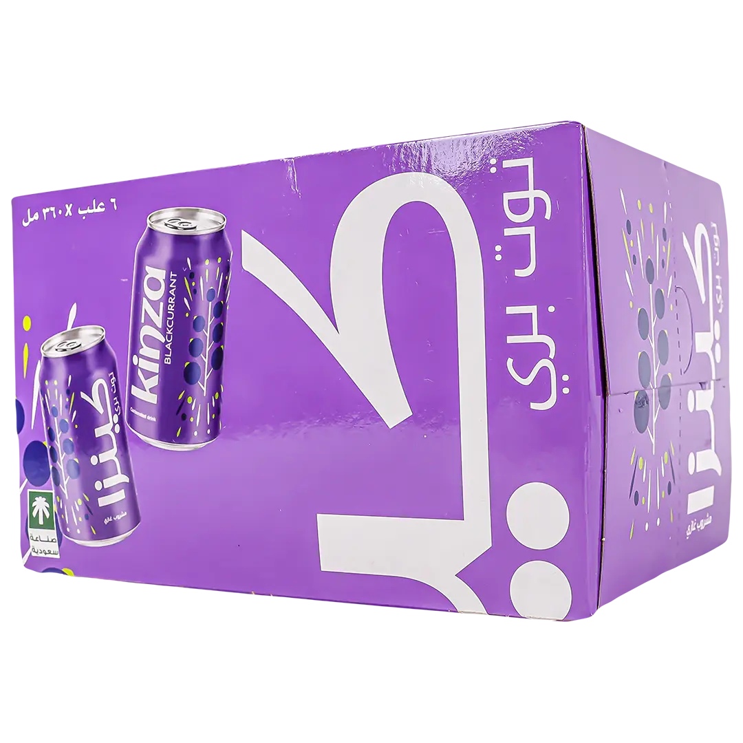 Kinza Blackcurrant 6 pcs 360 ml - view 1
