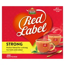Brooke Bond Red Label Black Tea 100 Teabags