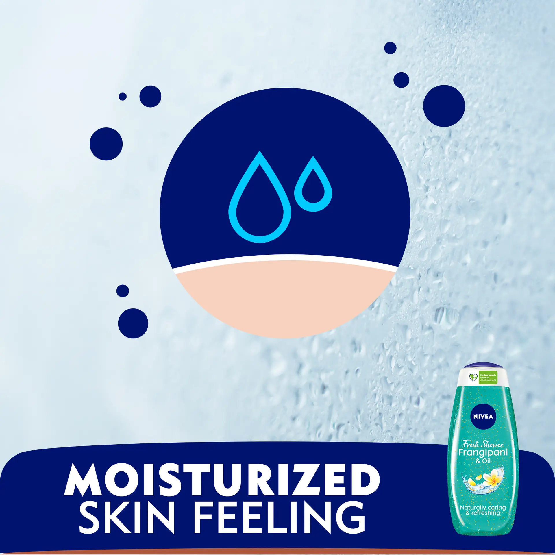 Nivea Shower Gel Frangipani & Oil 500 ml - view 3