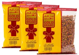 ماركة ذهب الحمص الاسود 500 جم 2+1 مجانا