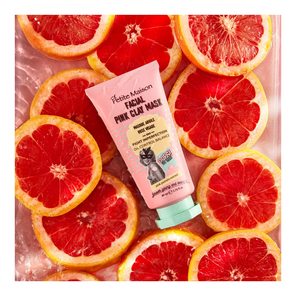 Petite Maison Facial Pink Clay Mask 80ml - view 2