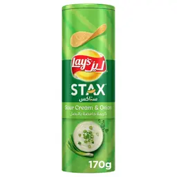 Lays Stax Sour Cream and Onion 170 gm