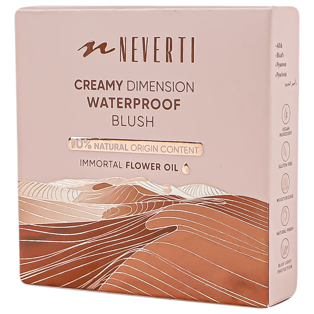 Neverti Creamy Dimension Waterproof Blush Sweet Touch 004  - view 3