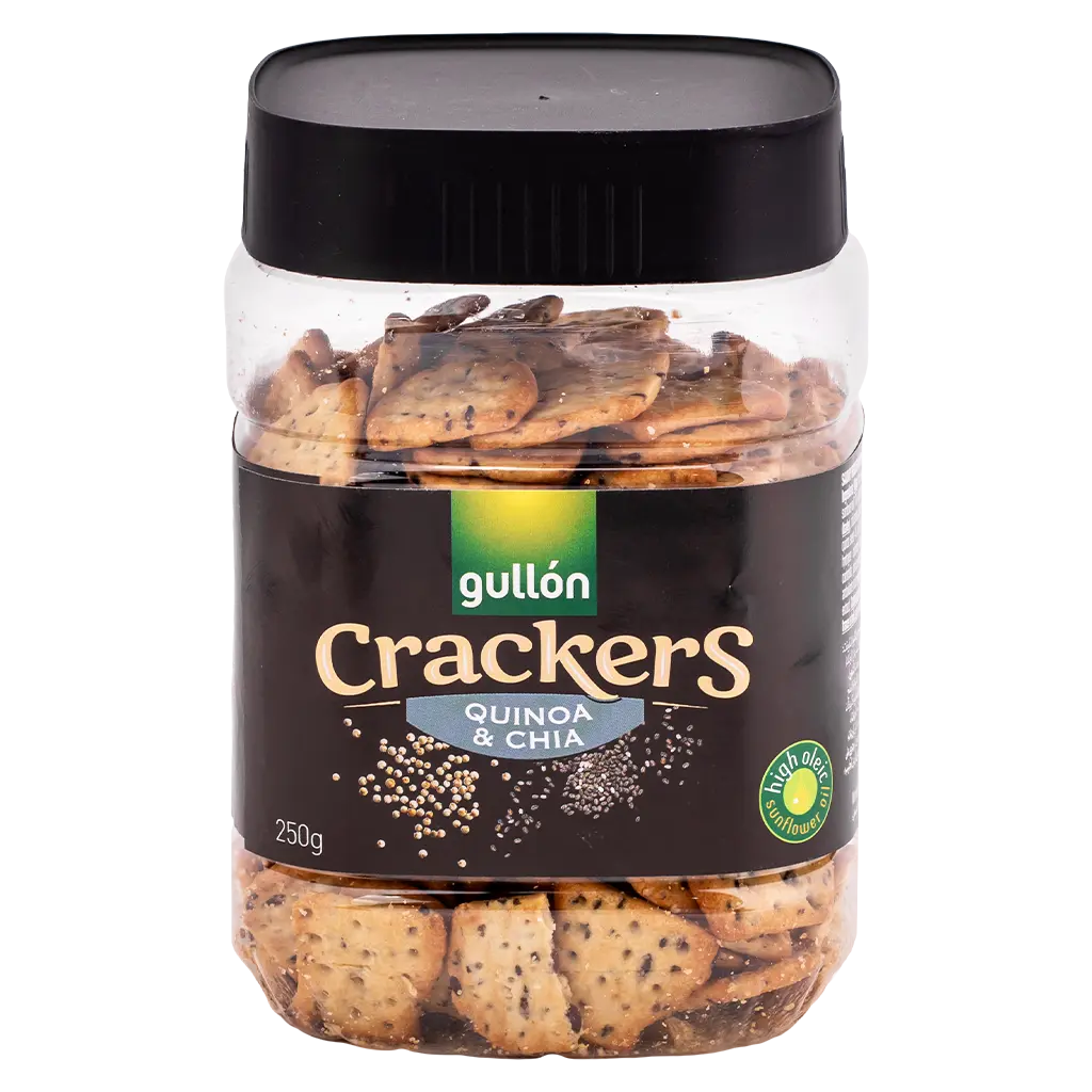 Gullon Quinoa And Chia Crackers 250G - view 1