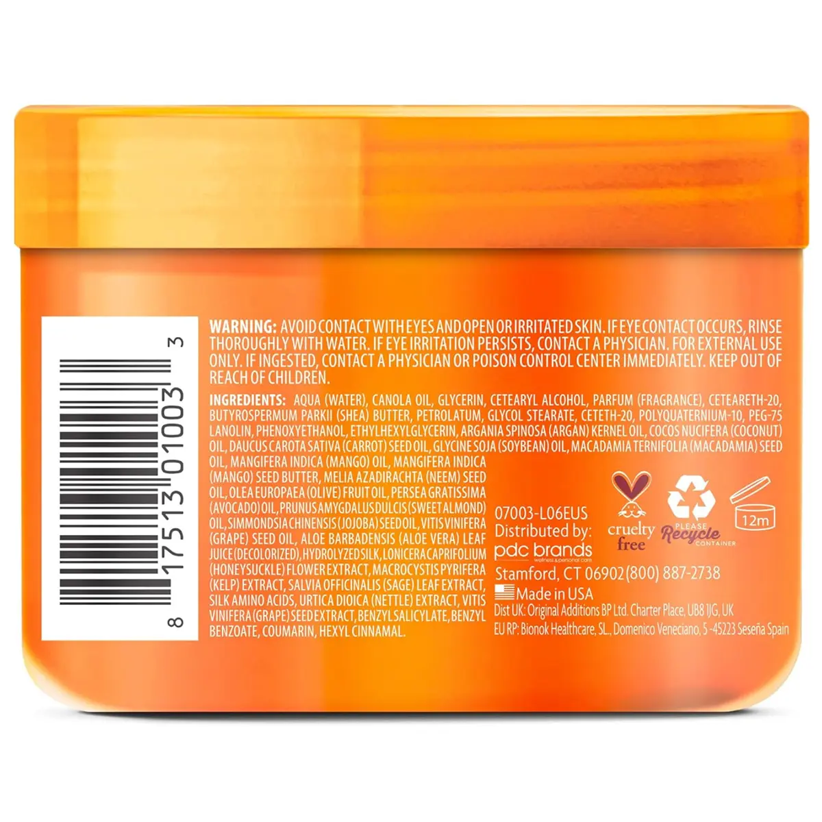 Cantu Shea Butter For Natural Hair Coconut Curling Cream 340 gm - view 3