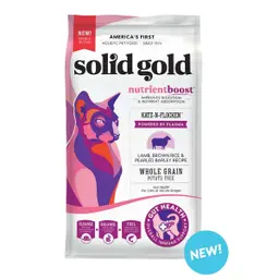 Solid Gold Dry Food With Lamb And Brown Rice For Adult Cats 1.81kg