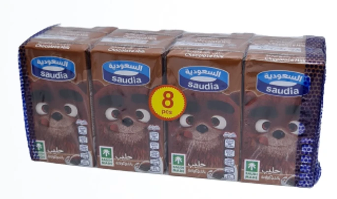 Saudia Chocolate Milk 125MlX8
