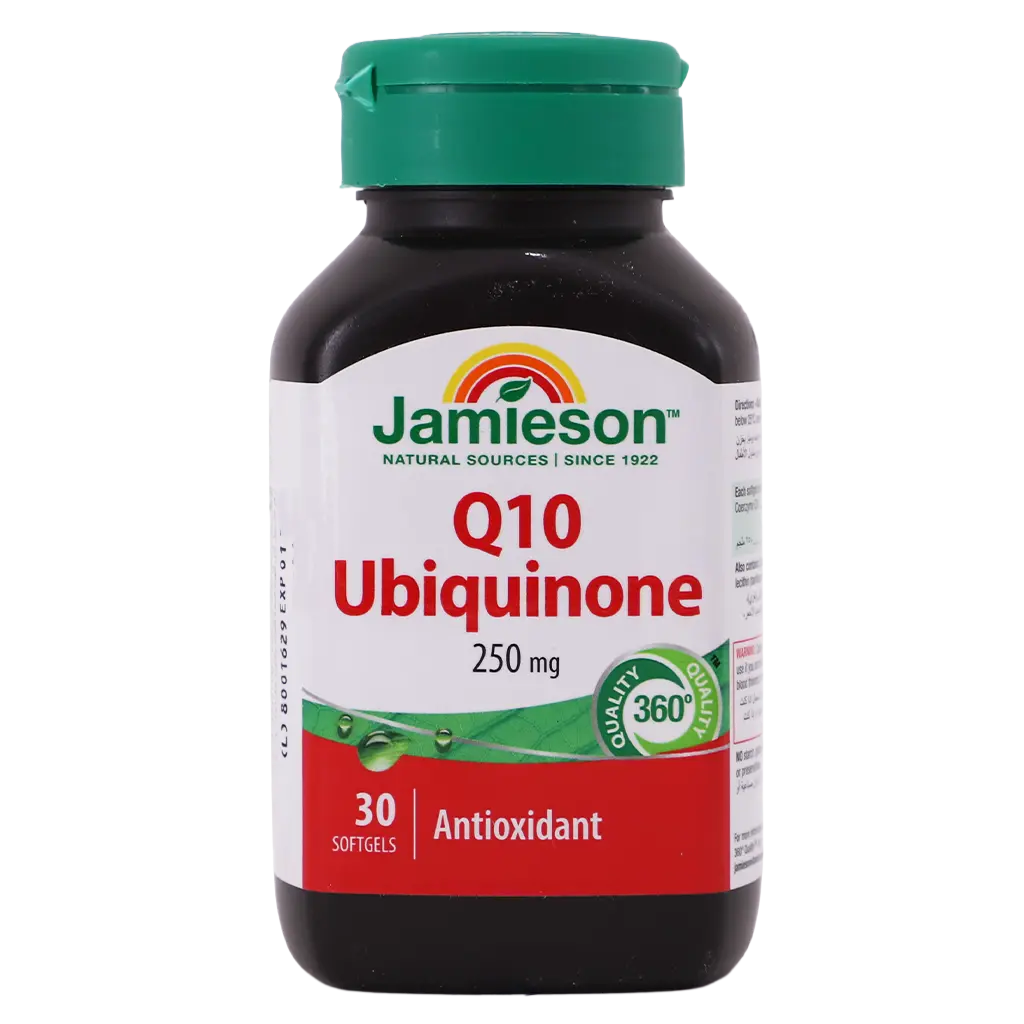Jamieson Q10 Ubiquinone 250 mg 30 Softgels Tablets - view 3