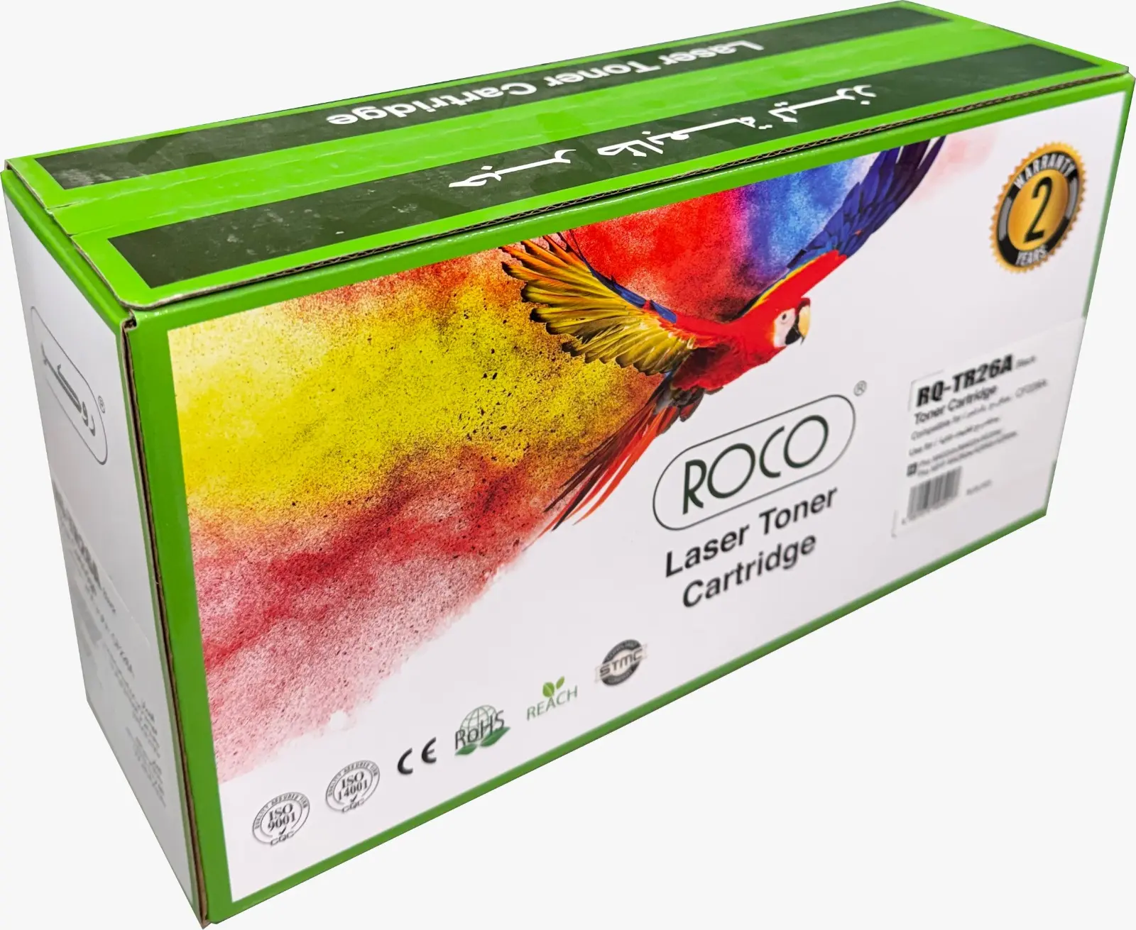 Roco Toner Cartridge 26A Model Cf226A Laser Toner For Laserjet Pro Black  - view 2