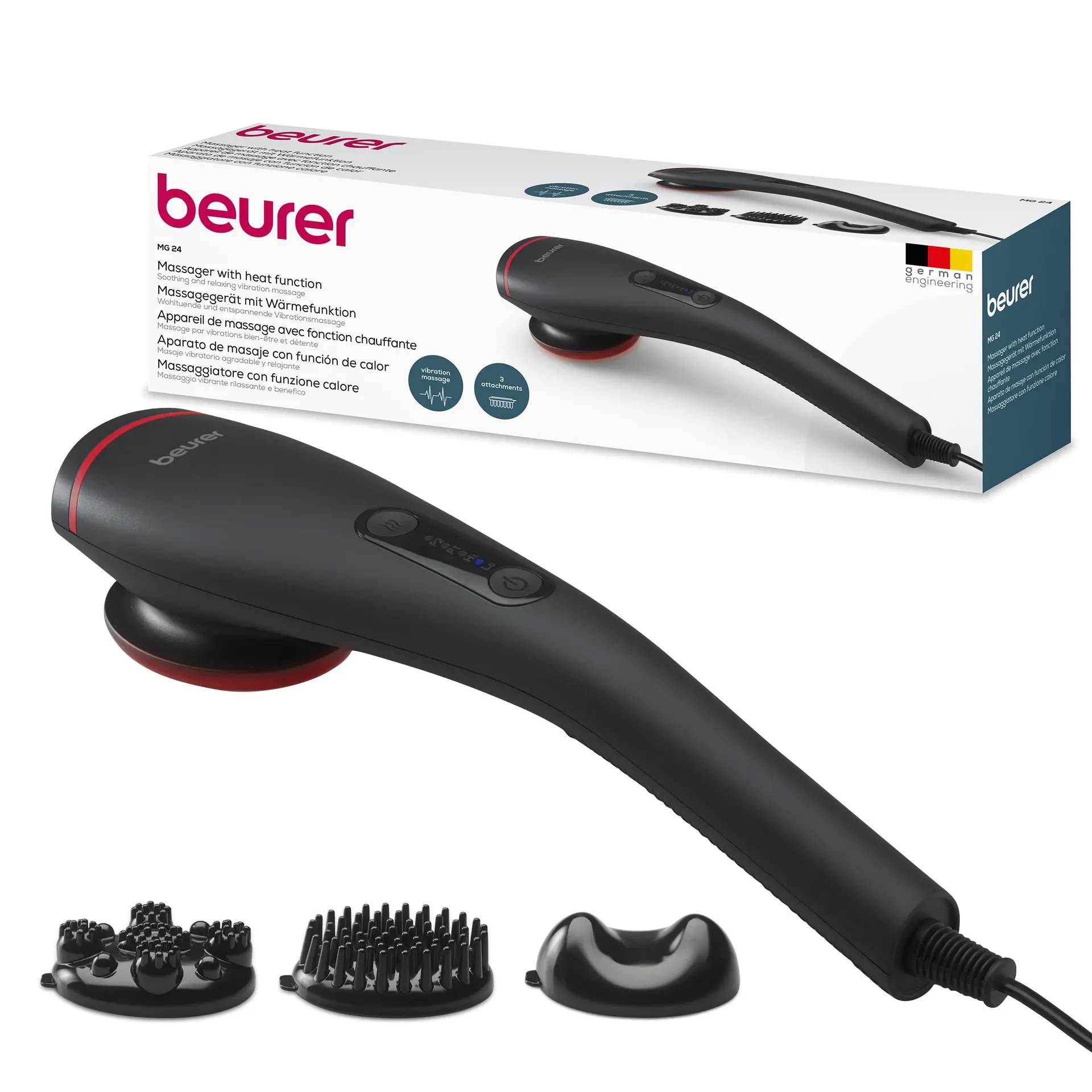 Beurer Massager With Heat Function Mg 24 - view 4