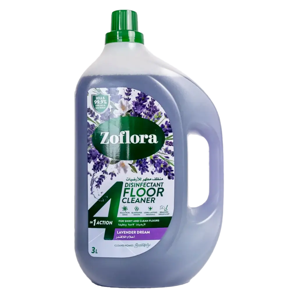 Zoflora Antibacterial Disinfectant Floor Cleaner Lavender Dreams Scent 3 L - view 1