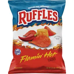 Ruffles Chips Flaming Hot Emported 184.2 gm