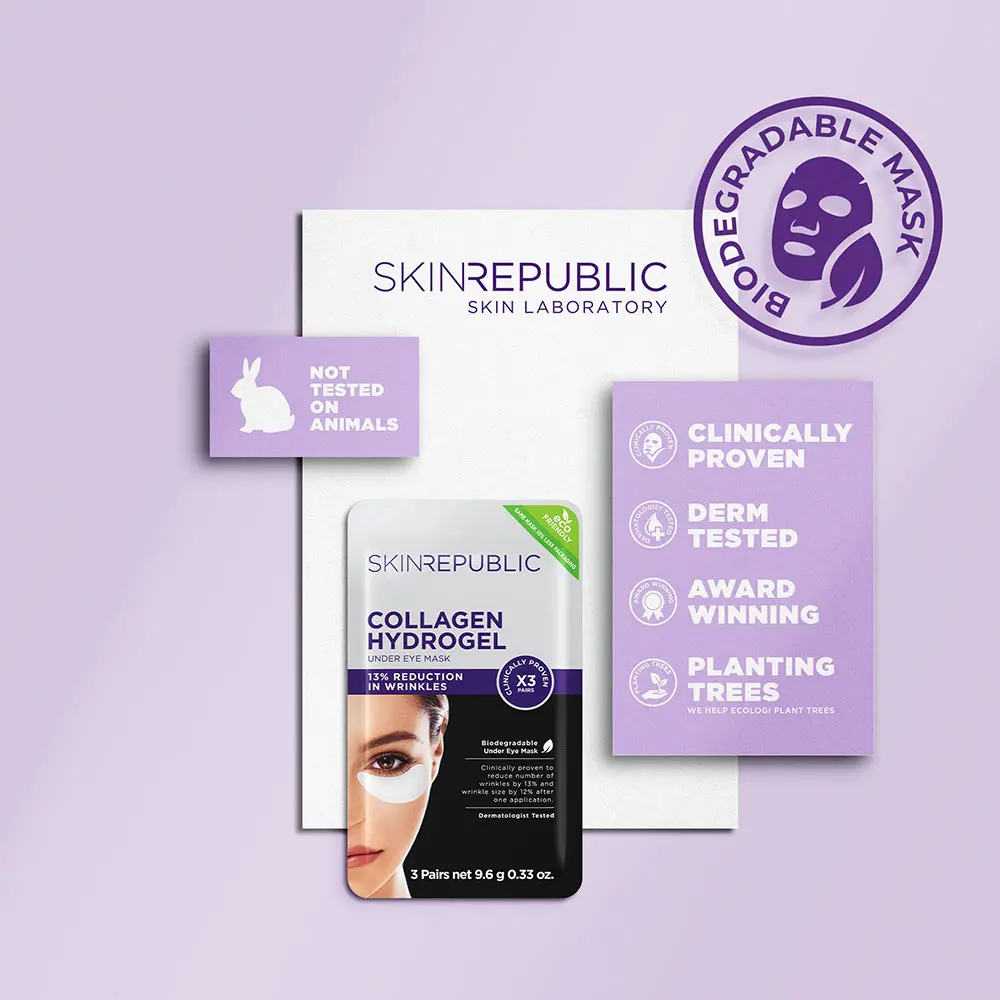 Skin Republic Collagen Hydrogel Under Eye Patch 3 Pairs - view 4