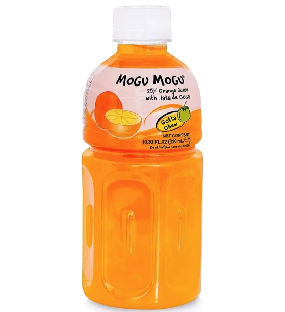 Mogu Mogu Orange With Nata De Coco 320 ML