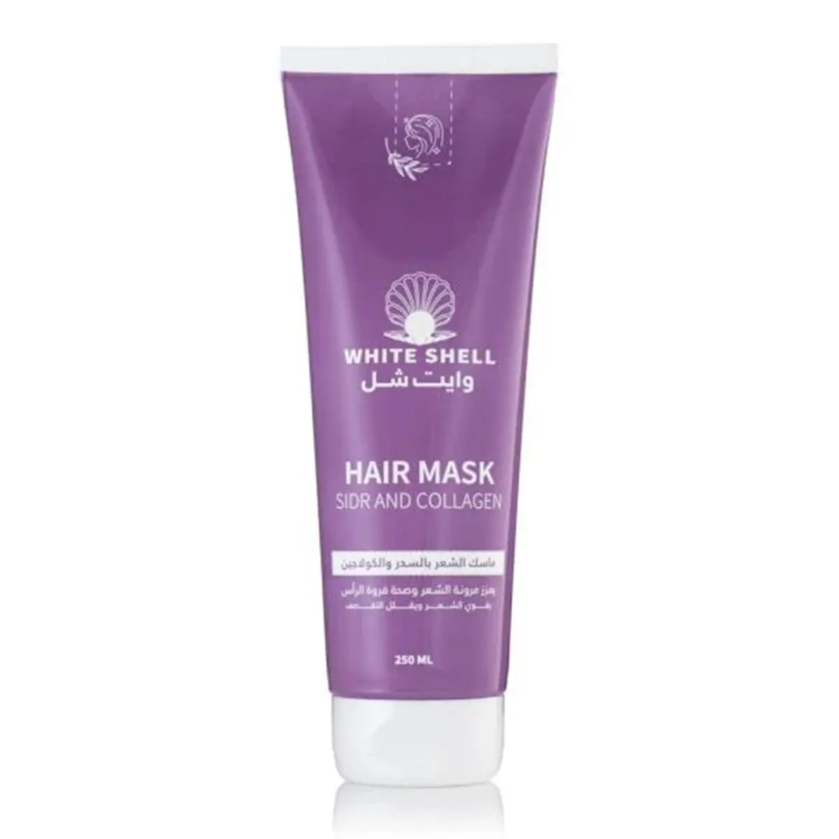 White Shell Hair Mask with Sidr and Collagen 250 ml - view 1