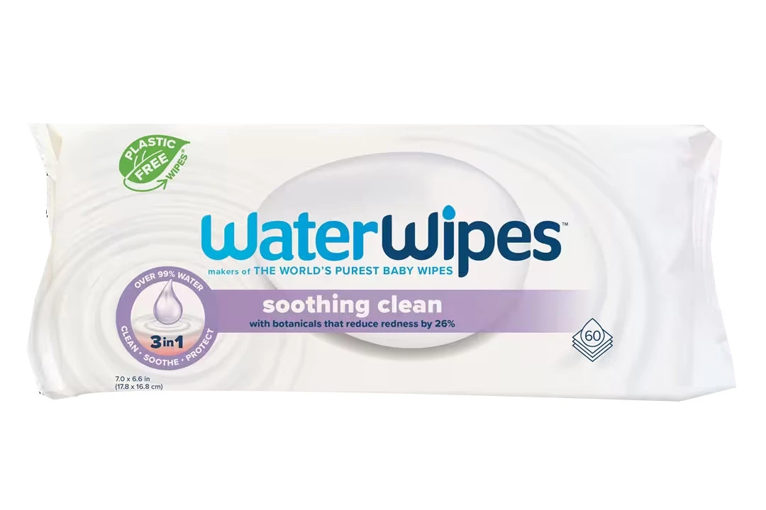 WaterWipes Soothing Clean 48 wipes