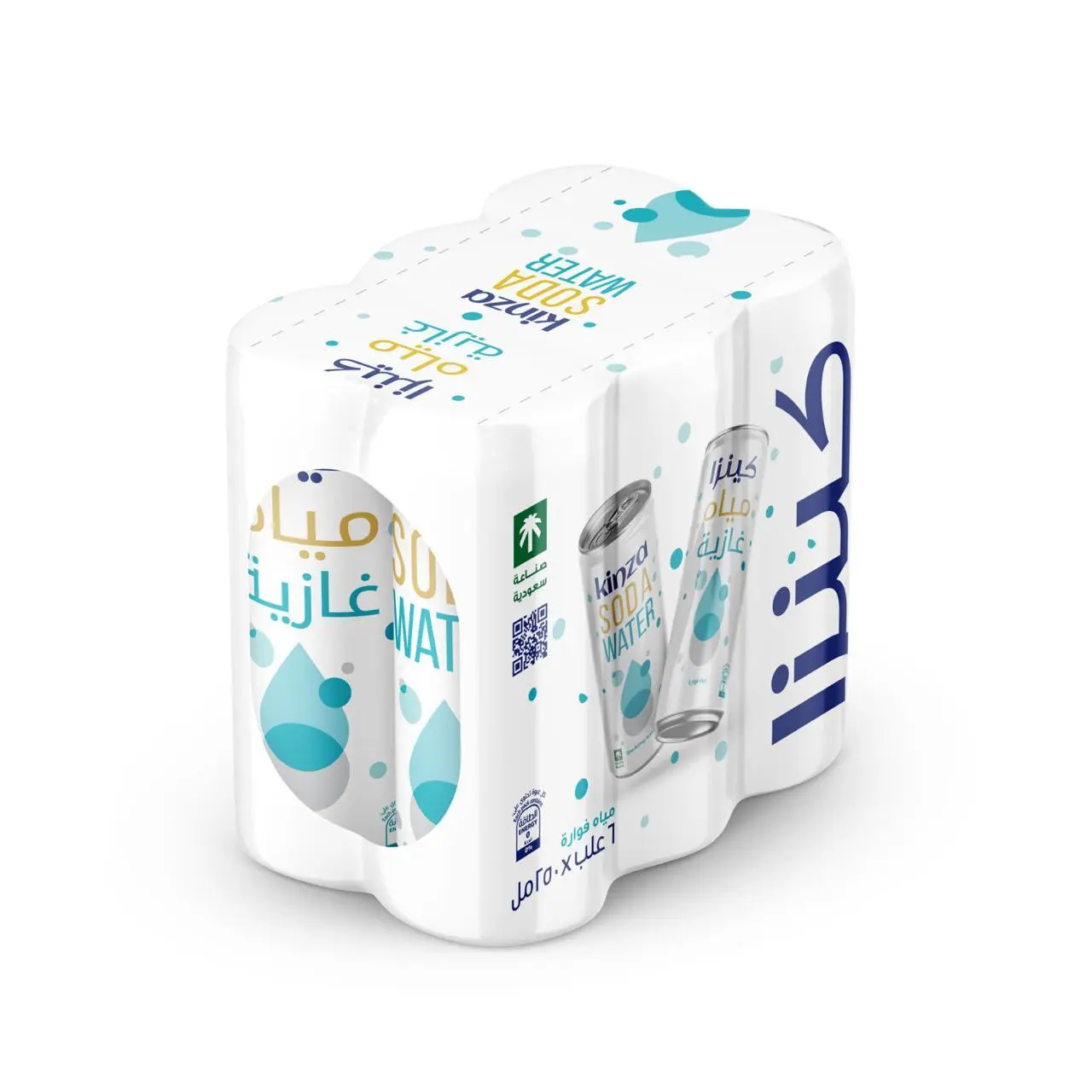 Kinza Soda Water 250MlX6 - view 1