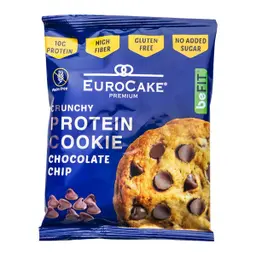 Eurocake Protein Cookie Choc Chips Gluten Free 40 Gm