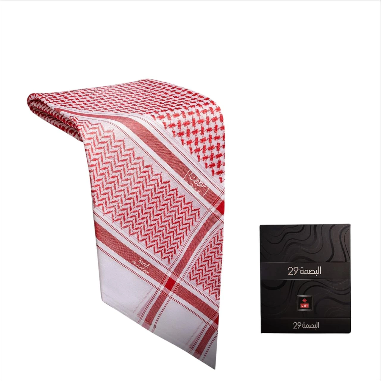 AL Bassam Shemag Basma 29 English  Size 55