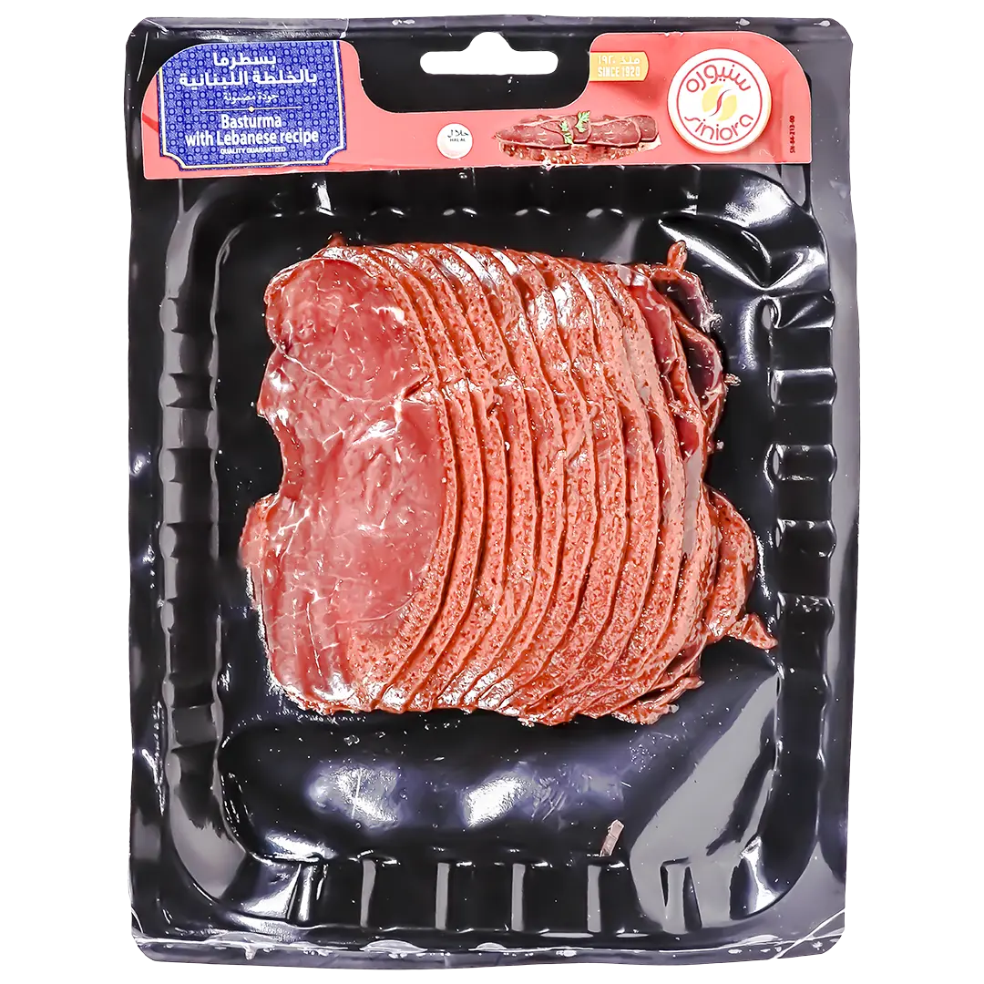 Siniora Basturma Slices Lebanese Recipe 200 gm - view 1