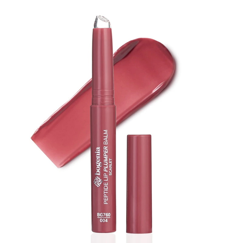 Bogenia Peptide lip Plumper Balm Scarlet NO.04