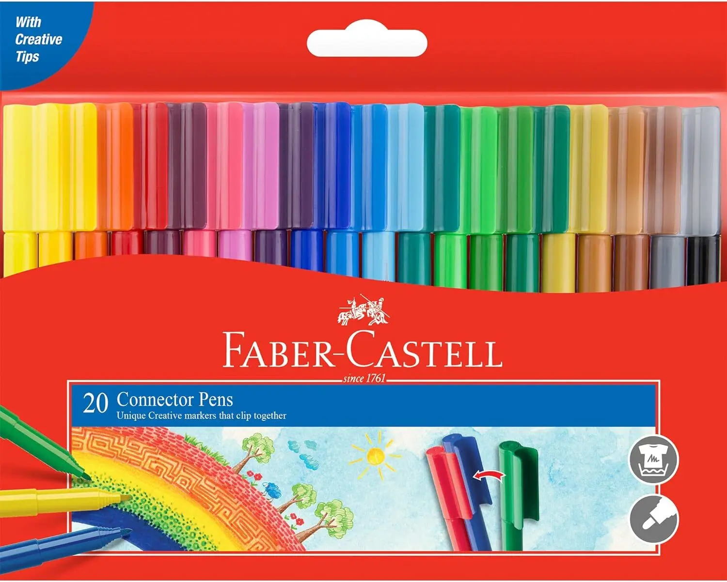 Faber Castell Connector Felt Pen 20 Color - view 1