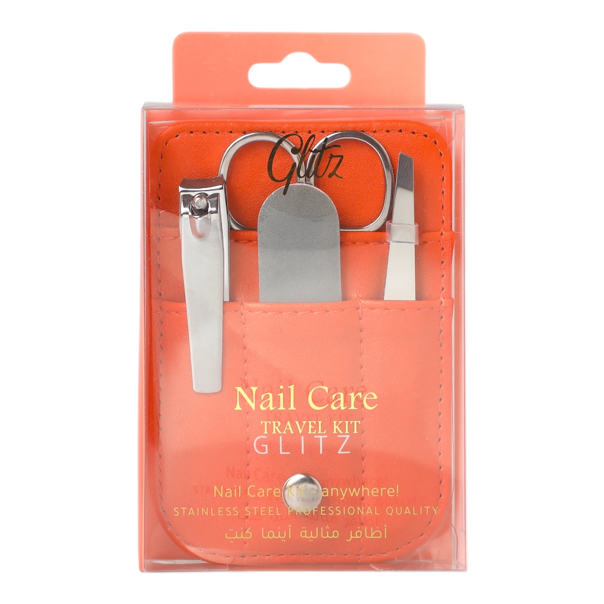 Glitz Nail Kit  4 Pcs