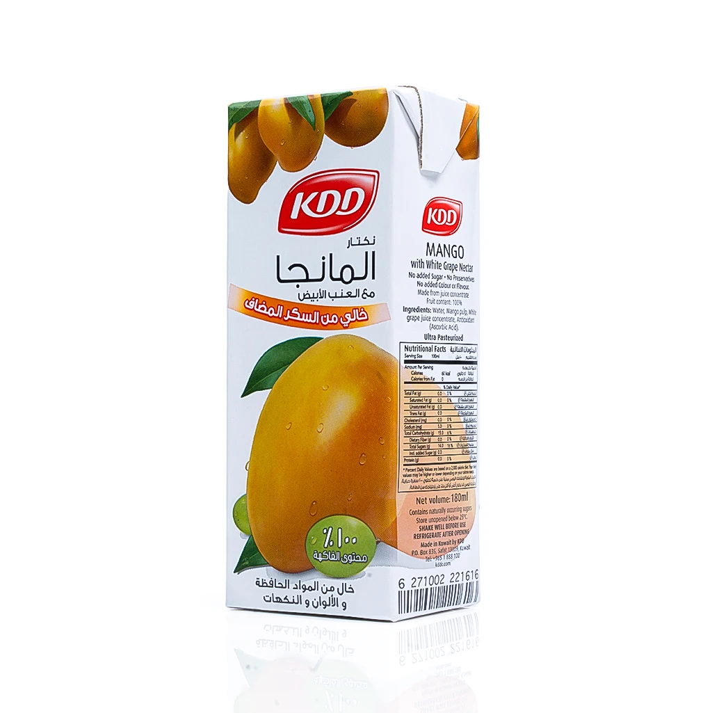 Kdd Mango With White Grape Nectar 180 ml
