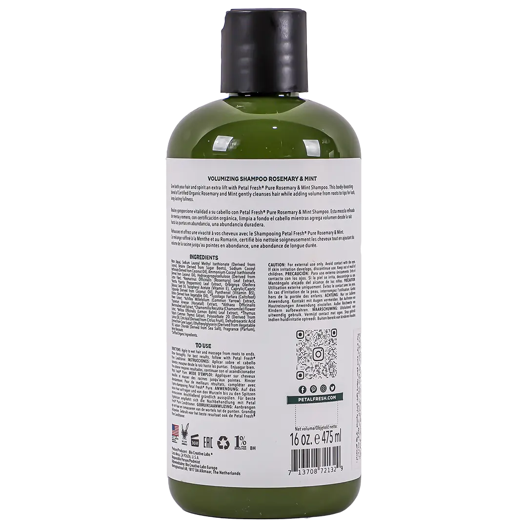 Petal Fresh Purerosemary And Mint Shampoo 475 ml - view 2