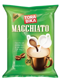 Torabica Instant Coffee Macchiato 20 Sachets 24 gm
