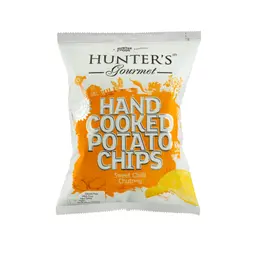Hunter'S Gourmet Hand Cooked Potato Chips Sweet Chilli Chutney 125Gm