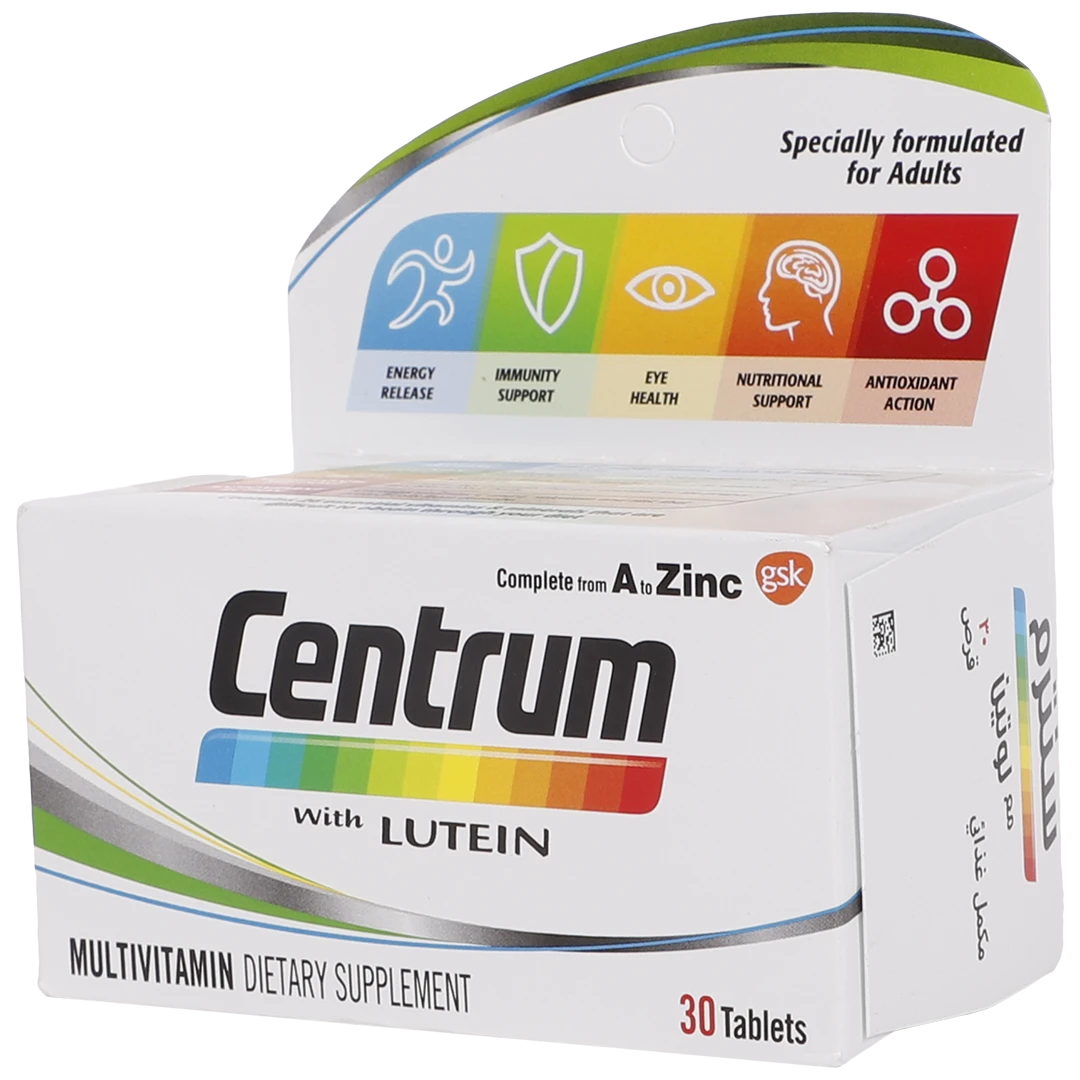 Centrum With Lutein 30 Tab