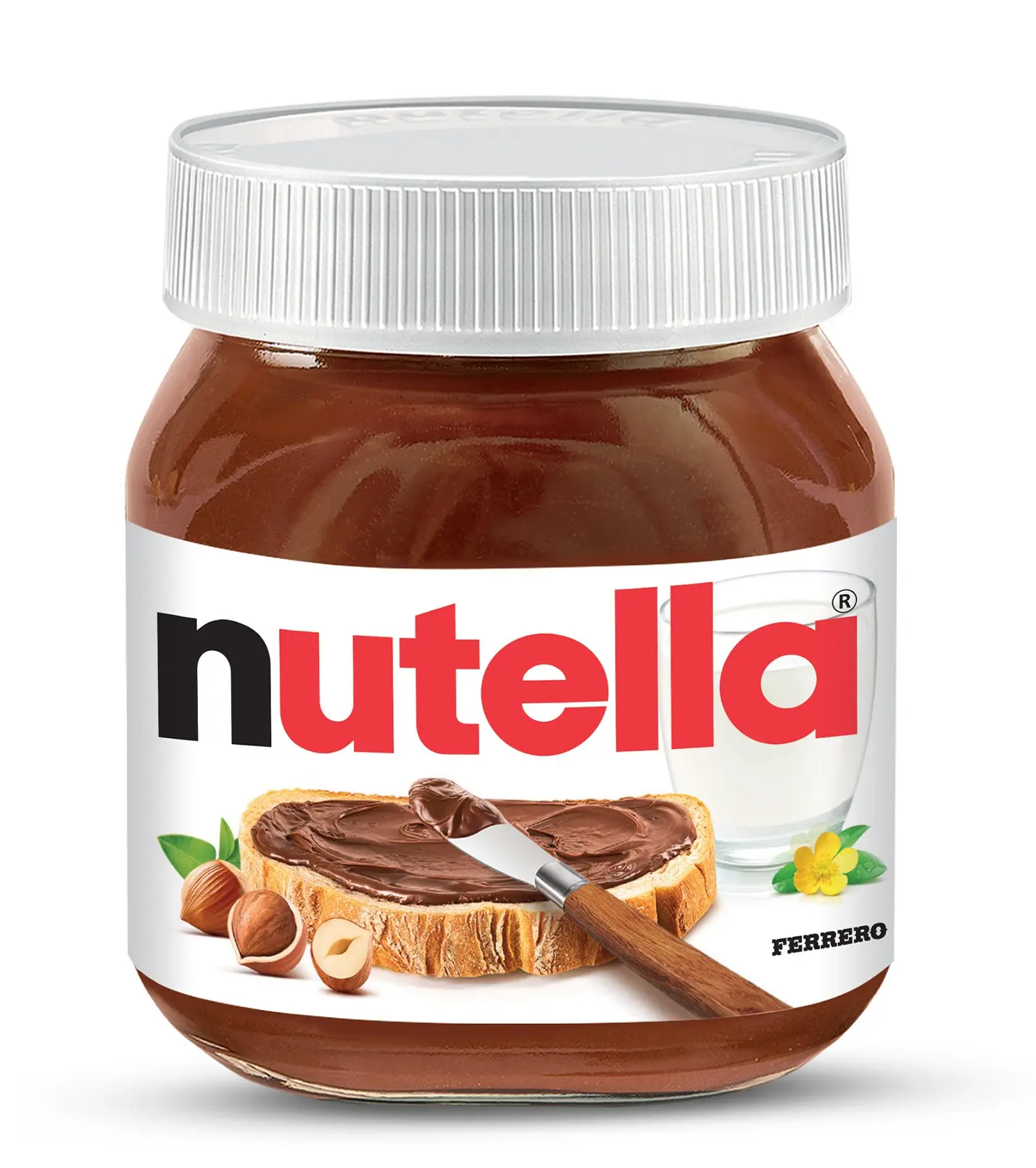 Nutella Chocolate With Hazelnut Spreadable 350 gm - view 2