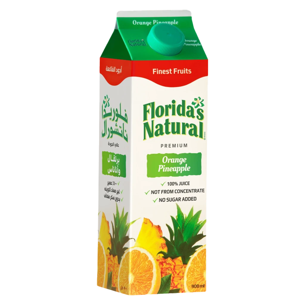 Florida Orange & Pineapple Flavor Juice 900 ml