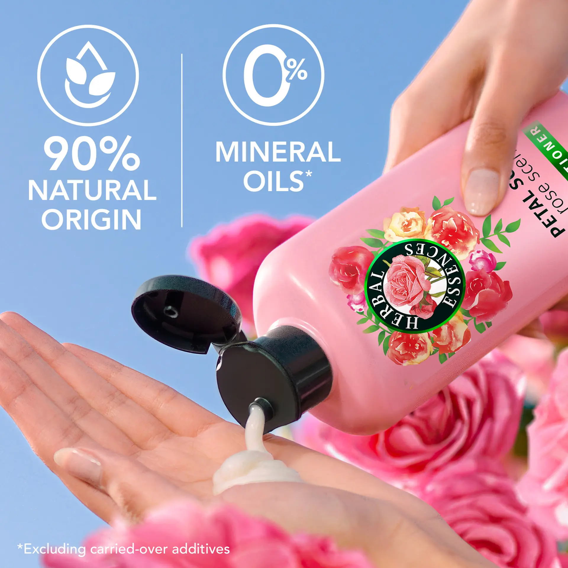 Herbal Essences Petal Soft Conditioner Rose Scent 400 ml - view 4