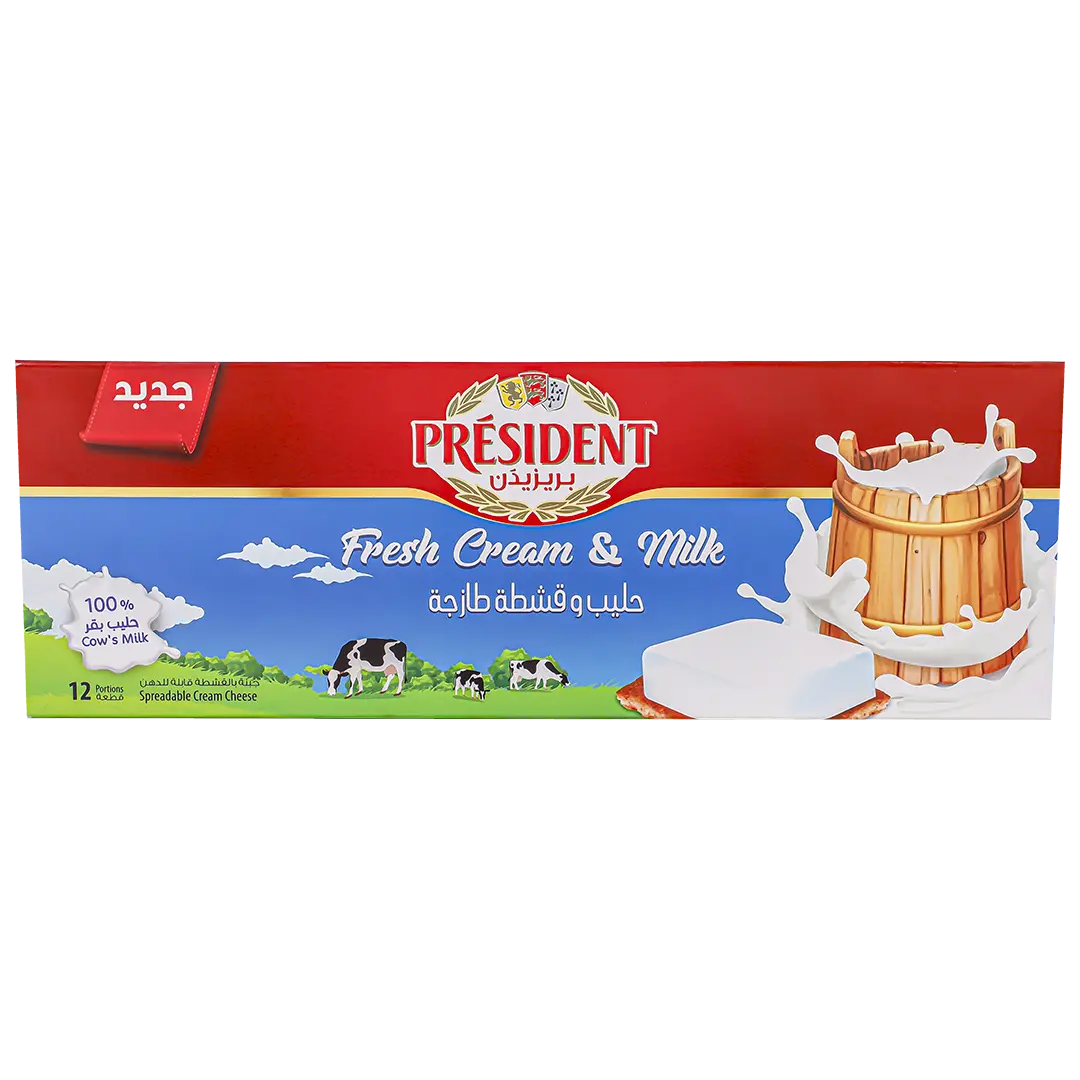 President Squares Cheese 12 pcs 168 gm - view 2
