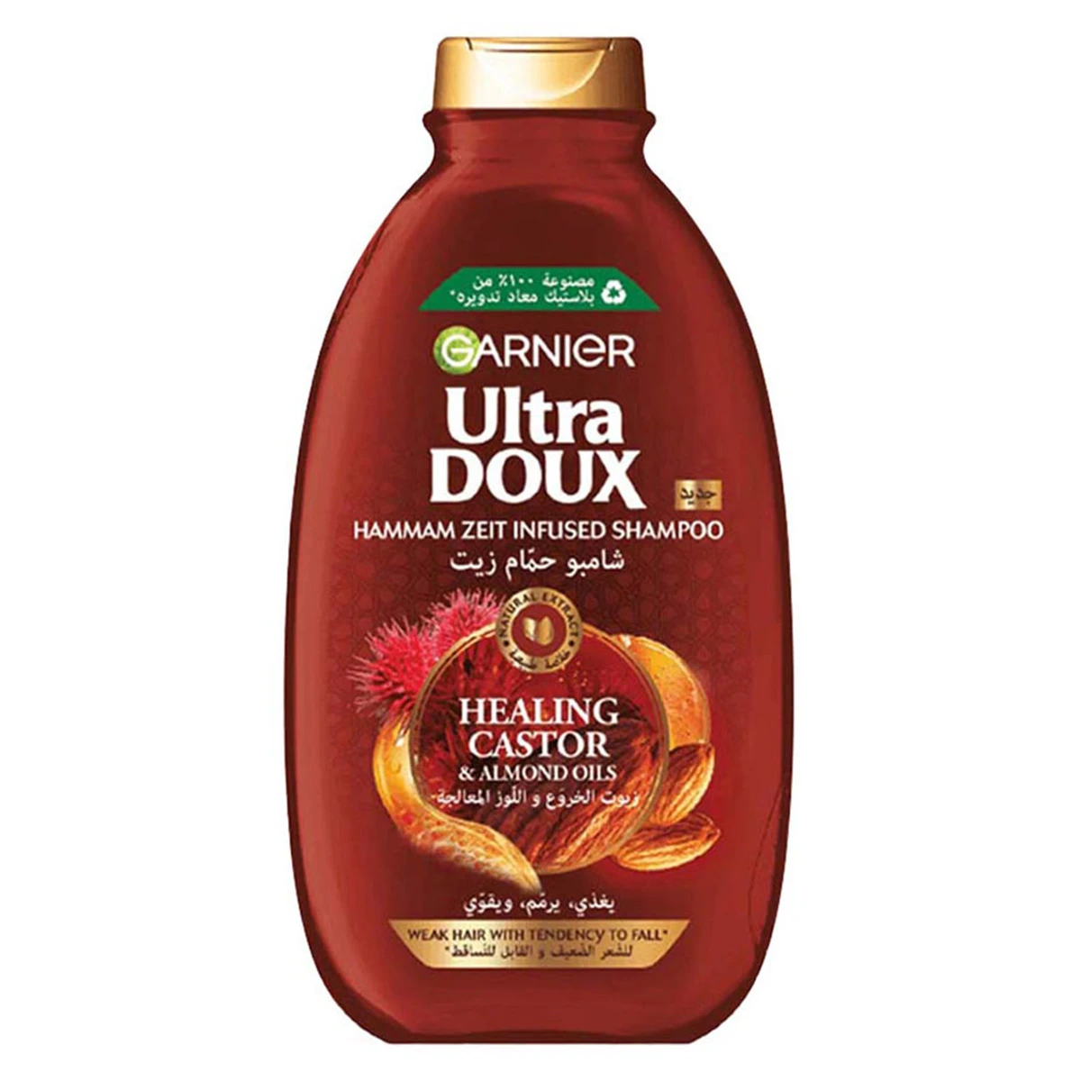 Garnier Ultra Doux Shampoo Castor Oil 400 ml