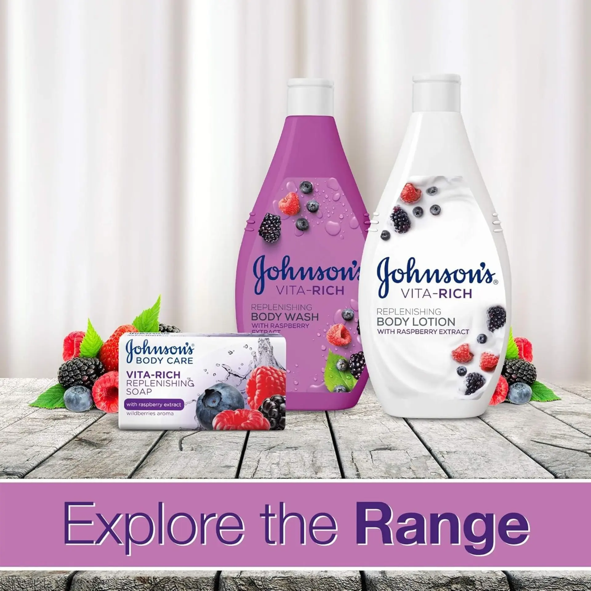 Johnson's Vita Rich Lotion Replen 400 ml - view 5